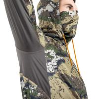 Haut de performance unisexe à capuche en toile de chasse florale, anti-UV, imperméable, coupe-vent, respirant et à séchage rapide pour l'été