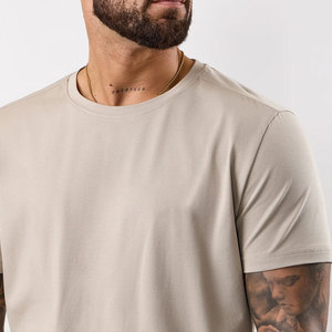 Prix bas, vente en gros, surdimensionné, décontracté, écologique, respirant, séchage rapide, 100% coton, course à pied, logo imprimé, vintage, personnalisé - Product Image 6