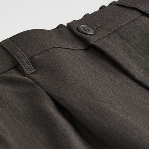 Pantalones Deportivos de Algodón Ecológico para Mujer, Corte Bootcut, Cintura Alta, Largura hasta la Rodilla, para Invierno, Venta al Por Mayor - Product Image 6