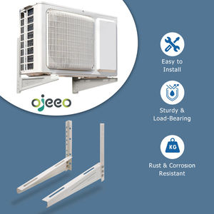 Support mural robuste en métal pour climatiseur, support de condenseur durable, provenant d'un fournisseur indien au meilleur prix - Product Image 6