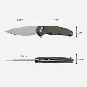 Coltello Tascabile Pieghevole Portatile per Campeggio ed Escursionismo, Strumento Perfetto per Avventure all'Aperto - Product Image 5