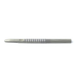 Grattoir osseux dentaire manuel de haute qualité en acier inoxydable allemand, droit et courbé, instrument de récolte osseuse pour implants, usage buccal - Product Image 4
