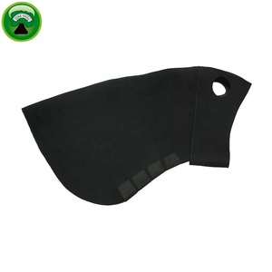 Caballo de neopreno impermeable, negro, cuello completo, sudor - Product Image 5