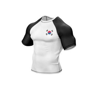Men's <b>Long</b> <b>Sleeve</b> Rash Guard Compression Shirt Breathable Quick-Dry UPF50+ Anti-Bacterial for BJJ MMA Grappling No Gi - Product Image 4
