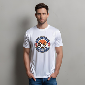 Camiseta de Algodón Estampada para Hombre, Personalizada, Casual, Cuello Redondo, con Diseño Gráfico - Product Image 1