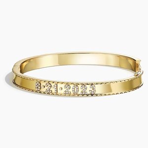 Brazalete de Diamantes con Fecha Grabada Personalizada - Product Image 2