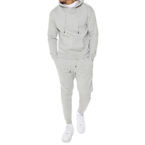 Ensemble sweats à capuche et pantalons avec logo personnalisé pour hommes haute qualité 100% coton éponge vêtements de sport de sport lourds taille XL - Product Image 1