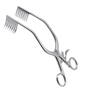 Clip orthopédique chirurgical à ressort auto-serrant en acier inoxydable de 200 mm pour traumatologie, type machine à source d'alimentation - Product Image 1