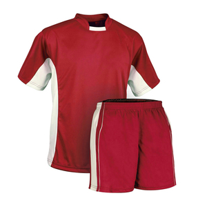 Custom Breathable Green & <b>White</b> Team Training Kit Short Sleeve Sport Jersey and Shorts <b>2</b> <b>Piece</b> <b>Set</b> - Personalized Team Uniform - Product Image 5