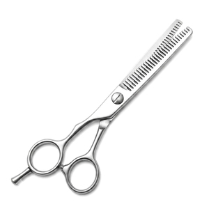 Ciseaux professionnels de coiffure en acier inoxydable à 30 dents, pour droitiers, à long manche, pour la texture des cheveux, pour salon de coiffure - Product Image 2