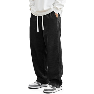 Pantalon Baggy Coupe Décontractée pour Hommes et Femmes, Jambe Large, Tissu Confortable et Style Streetwear Contemporain - Product Image 6