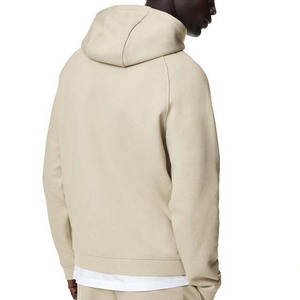 Sweat-shirts à capuche pour homme en molleton de coton et polyester, respirants, doublés, brodés, à manches longues et avec cordon de serrage, collection automne - Product Image 4