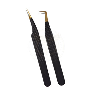 Pinzas para Pestañas de Alta Calidad, Herramienta Profesional para el Cuidado de las Pestañas, Accesorio de Maquillaje de Acero Inoxidable Duradero - Product Image 3