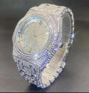 ซัพพลายเออร์อินเดียจำหน่ายนาฬิกาเพชรโมอิสซาไนต์สไตล์ญี่ปุ่น นาฬิกาควอตซ์ทนทานสำหรับใช้ในชีวิตประจำวัน ราคาแข่งขันได้ - Product Image 4