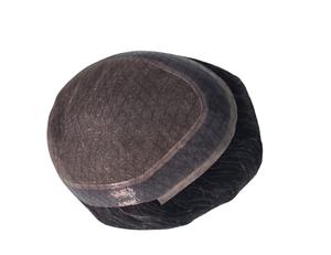 Prothèse capillaire pour homme en cheveux humains Remy, modèle australien, avec système de prothèse capillaire - Product Image 6