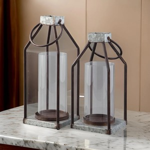 Juego de Candelabros Altos de Metal, Diseño Moderno, Decoración para el Hogar, Acabado Duradero - Product Image 2