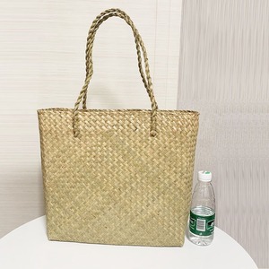 Nuevo estilo de moda, bolsos de paja tejidos a mano, bolsos de hierba marina para mujer, venta al por mayor, hechos a mano, buen precio - Product Image 4