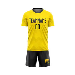 Uniforme de Fútbol Unisex en Venta con Colores y Logotipos Personalizados, Alta Calidad, Spandex/Algodón, Servicio OEM para Venta al Por Mayor - Product Image 2
