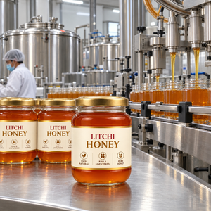 Miel de litchi |   Miel Naturel Premium en Gros avec Emballage Personnalisé Marque Blanche – Pots de 100g, 250g, 500g – Approvisionnement en Vrac pour les Marchés Mondiaux - Product Image 3