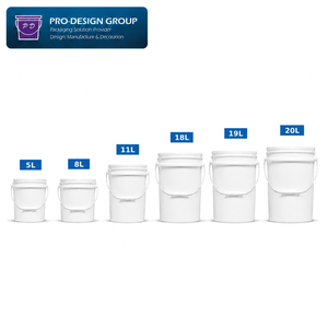 20L Heavy-Duty Plastic Bucket with Handle and Spout Lid for Construction Coatings and Glue, Precise Pouring and Storage - Product Image 5