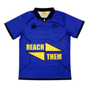 เสื้อฟุตบอลรุ่นใหม่มาแรง คุณภาพสูงสุด ประสิทธิภาพเยี่ยม ดีไซน์ใหม่ บริการดีเยี่ยม น้ำหนักเบา รับสกรีนโลโก้ - Product Image 1