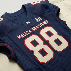 ชุดยูนิฟอร์มอเมริกันฟุตบอลแบบกำหนดเอง ชุดเสื้อและกางเกงทีมระดับโปร ระบายอากาศได้ดี คุณภาพสูง ชุดกีฬา MALUZA INDUSTRIES Elite - Product Image 5