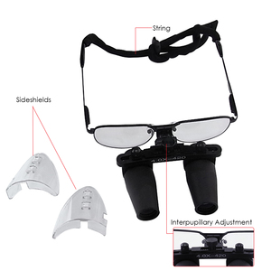 แว่นขยายแบบปริซึม Keplerian 4 เท่า สำหรับศัลยแพทย์ มุมมองกว้างพิเศษ 65 มม. ดีไซน์น้ำหนักเบา พร้อมฟังก์ชั่นพลิกขึ้นได้ - Product Image 5