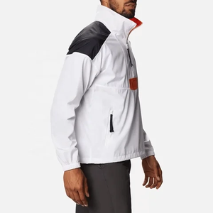 <b>Mens'</b> Waterproof Rain Jacket Lightweight Packable <b>Raincoat</b> Hooded Windbreaker Rain Jacket - Product Image 4