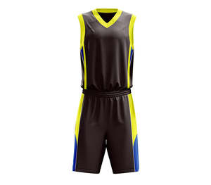 High Quality Basketball Uniform Custom Logo Breathable Quick Dry Basketball Uniform Lightweight Team Sports Wear Set Comfortable - Product Image 1