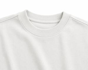 T-shirt décontracté pour homme, coupe oversize, col rond, manches classiques, 100 % coton jersey tricoté, blanc uni, design vierge, écologique, vente en gros - Product Image 5