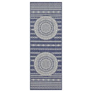 Sunshine GC_HAR2016 Blu 7 piedi 10 pollici X 10 piedi 3 pollici Set di Tappeti per Interni/Esterni - Product Image 2