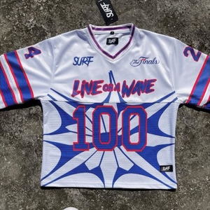 Camisetas Deportivas Personalizadas Extra Grandes, Corte Cuadrado, Estilo Urbano, Sublimación, Impresión DTG, Jersey de Fútbol, 100% Poliéster para Hombre - Product Image 2