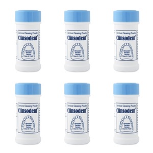 Oferta Especial: Polvo Limpiador de Dentaduras Clinsodent para Limpieza de Dentaduras Completas y Parciales, Fácil de Usar e Higiene Bucal Diaria - Product Image 3