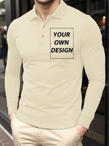 Camisas OPTI-Dri de Manga Larga para Hombre, de Algodón Tejido, Color Sólido, Transpirables, Diseño Casual, Estampado Frontal, Corte Regular - Product Image 2