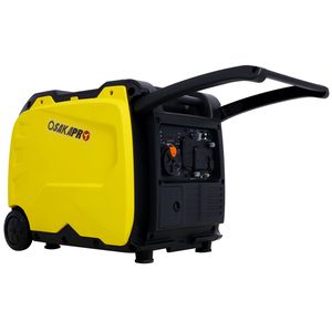 Generatore Inverter Super Silenzioso 4500W con Avviamento Elettrico, Maniglia Pieghevole e Ruote, Motore 212cc a 4 Tempi, Conforme EPA, Stazione di Alimentazione Portatile - Product Image 1