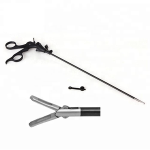 Porte-aiguille laparoscopique, instrument chirurgical manuel certifié CE Classe II, pour utilisation en chirurgie d'arthroscopie - Product Image 3