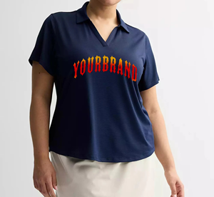 Chemise Streetwear Personnalisable Haut de Gamme en Tissu Jersey Respirant pour Femme, Manches Longues, 100% Coton 210g, Motif Lettres - Product Image 1