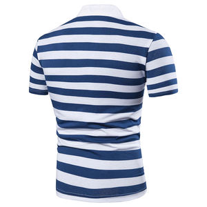 Uniformes de travail pour hommes en tricot brodé imprimé, Spandex/Polyester, anti-plis, séchage rapide, respirants, pour le sport, le golf et les entreprises - Product Image 2
