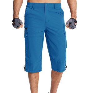 Premium Quality Men's Cargo Shorts Canvas Type Knitted Fabric Water Repellent Zipper Pocket Smart Look Formal Outdoor Streetwear - Product Image 1