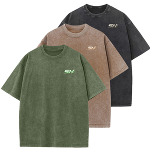 Custom Wholesale Oversized <b>Acid</b> <b>Wash</b> Heavyweight 100% Cotton Men's <b>T</b> <b>Shirts</b> Vintage Style Easy To Wear Men <b>Acid</b> <b>Wash</b> <b>T</b> <b>Shirt</b> - Product Image 1