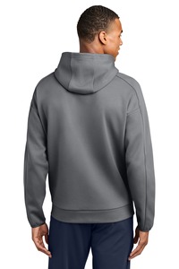 Wholesale Custom Logo <b>Mens</b> Sports Hoodie High Quality Plain <b>Grey</b> Tech <b>Fleece</b> Dry Fit Training Pullover Hooded Sweatshirt - Product Image 2