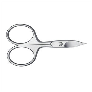 Ciseaux à cuticules personnalisés avec logo privé, style russe, pour droitiers, en acier inoxydable, lame incurvée et tranchante, pour la beauté des ongles - Product Image 4