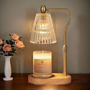 Adjustable Height Candle Warmer Lamp with Timer <b>Dimmer</b> for Home Room Decor and Birthday Gifts for Women - Product Image 1