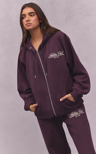 Sweats à capuche unisexes surdimensionnés pour femmes, coupe ajustée, avec fermeture éclair sur le devant, épaules tombantes, 100% coton molletonné, personnalisable - Product Image 3