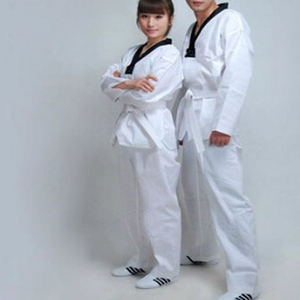 Uniforme de combat de Taekwondo blanc pour le marché mondial (vente en gros) - Product Image 3