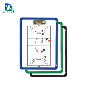 Tableau d'entraînement de football magnétique double face 24x31cm, tableau de stratégie effaçable à sec - Product Image 2
