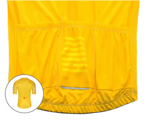 Maillot de Ciclismo para Hombre, Reflectante, Ropa de Ciclismo de Carretera, Maillot de Ciclismo Transpirable de Malla, Ropa de Ciclismo de Verano - Product Image 4