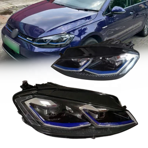 Per <span class=keywords><strong>Volkswagen</strong></span> <span class=keywords><strong>Golf</strong></span> faro 7.5 <span class=keywords><strong>2017</strong></span> 2018 2019 <span class=keywords><strong>Golf</strong></span> 7.5 accessori-<span class=keywords><strong>Golf</strong></span> 7.5 Gti LED striscia blu DRL - Product Image 1