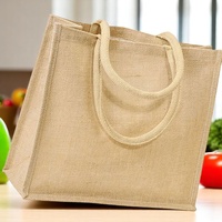Sac fourre-tout en jute personnalisé très demandé 2026 |   Sacs en toile de jute naturelle réutilisables |   Sac de plage à poignée en corde avec motif lettres |   Offres en gros