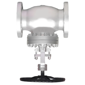 Vanne à boisseau sphérique de 6 pouces en acier inoxydable de qualité supérieure, à brides, pour l'industrie de l'eau et du pétrole - Product Image 4